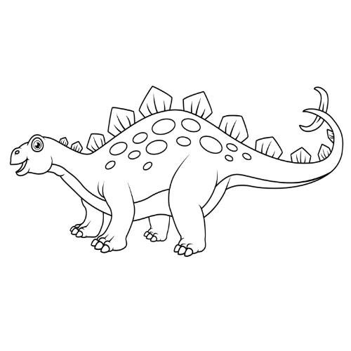 Stegosaurus Coloring Pages - Dinosaur Coloring Pages