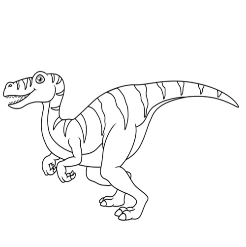 raptor coloring pages