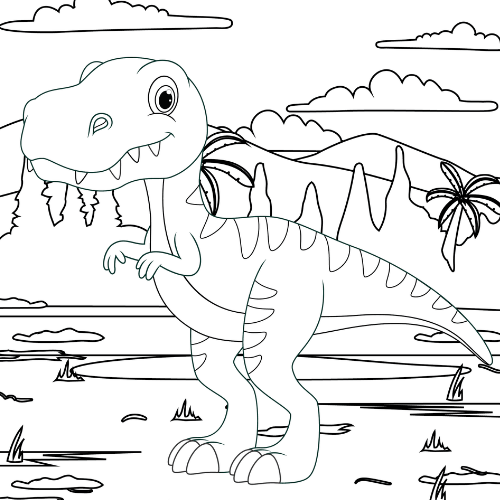 Baby Dinosaur Coloring Pages Dinosaur Coloring Pages